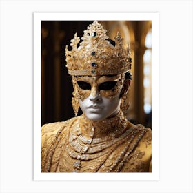 Venetian Mask Art Print