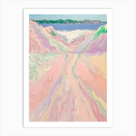 Sand Road Art Print