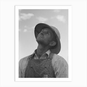 Untitled Photo, Possibly Related To Mormon Farmer Working On Fsa (Farm Security Administration) Cooperative 1 Art Print