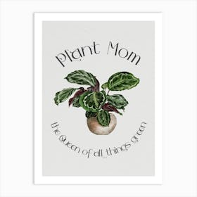 Plant Mom Art Print