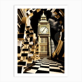 Big Ben Clock Art Print