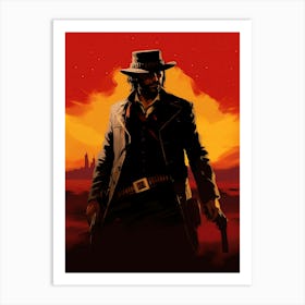 Red Dead Redemption 10 Art Print