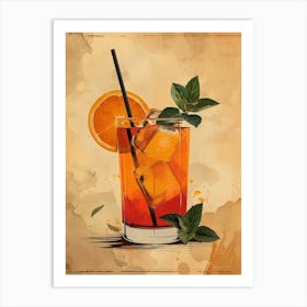 Aperol Spritz Art Print 457 Art Print