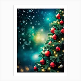 Christmas Tree 71 Art Print