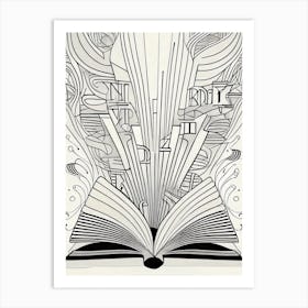 Open Book 2 Art Print