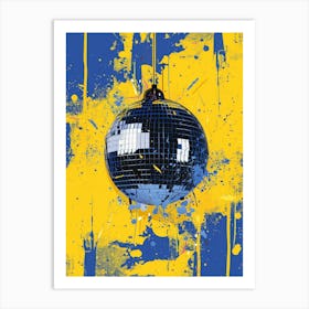 Disco Ball 25 Art Print