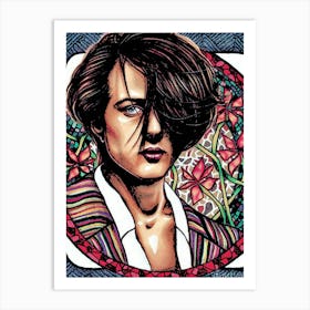 Brett Anderson suede britpop band music 2 Art Print