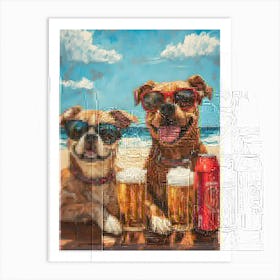 Whimsical Dogs 82 1 Art Print