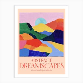 Abstract Dreamscapes Landscape Collection 32 Art Print