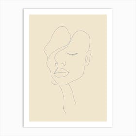 Portrait Of A Woman 14 Art Print