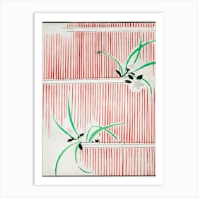 Morning Glory Illustration, Shin Bijutsukai Art Print