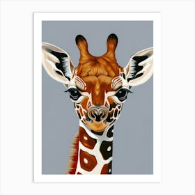 Giraffe 144 Art Print