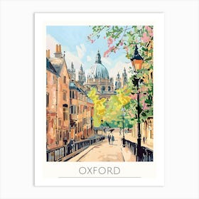 Oxford City Art Print