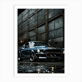 Ford Mustang Gt 9 Art Print