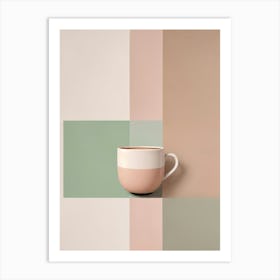 Pastel Mug Art Print