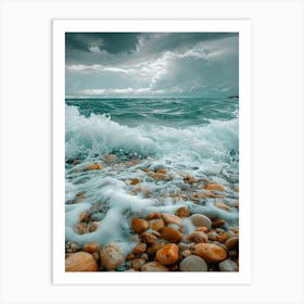 Stormy Sea Art Print