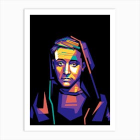 Nathan John Feuerstein aka NF WPAP Art Print