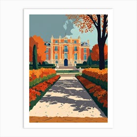 House In Autumn 1 Art Print