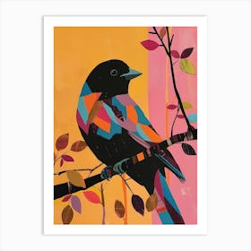 Bird On A Branch 7 Art Print