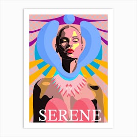 Serene Art Print