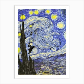 Starry Night 207 Art Print