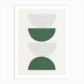 Lines and Shapes - B05 Art Print