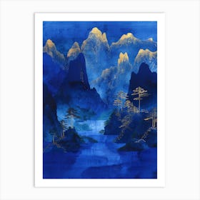 Chinese Mountains 56 Art Print