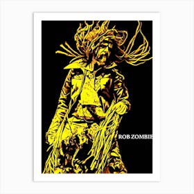 Rob Zombie 1 Art Print