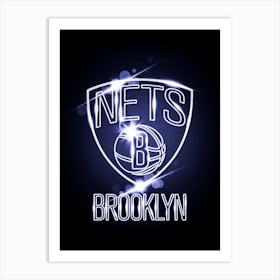 Brooklyn Nets 1 Art Print