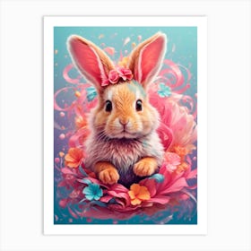 Easter Bunny Art Print