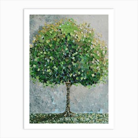 Mosaic Tree 1 Art Print