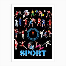 Sport Olympics Art Print