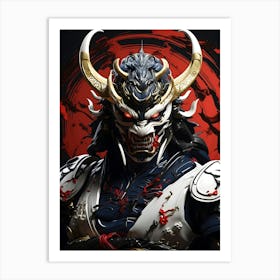 Samurai Warrior 1 Art Print