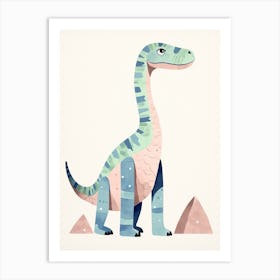 Nursery Dinosaur Art Baryonyx 4 Art Print