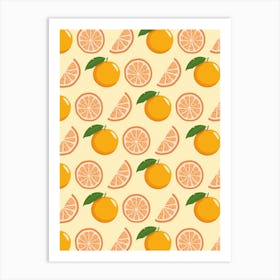 Oranges Art Print