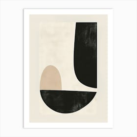 Kinshasa Stone Park Bauhaus Minimalist Art Print