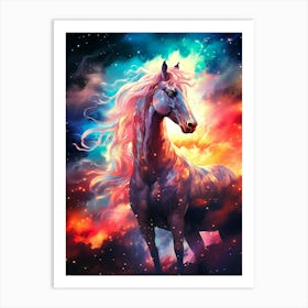 Horse In The Sky 2 Art Print