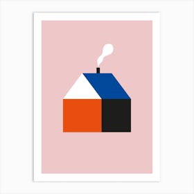 Little House With Steam Art Print