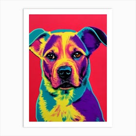 Berger Picard Andy Warhol Style Dog Art Print