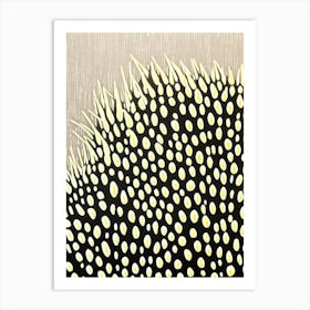 Acropora Lokani Ii Linocut Art Print