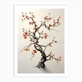 Asian Tree 2 Art Print