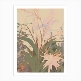 Artists Flowers 3 Art Print