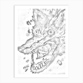 Wolf Art Print