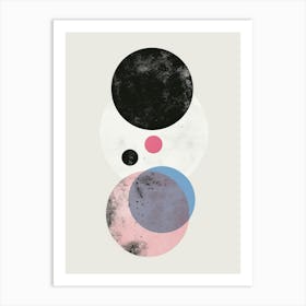 Abstract Circles 69 Art Print