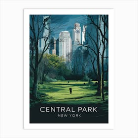 Central Park New York Art Print