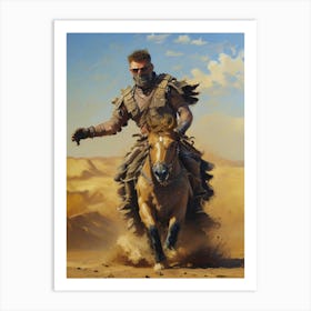 Desert Warrior Art Print