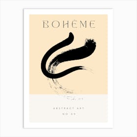 Boheme Abstract No 09 Art Print