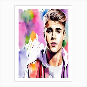 Justin Bieber Art Print