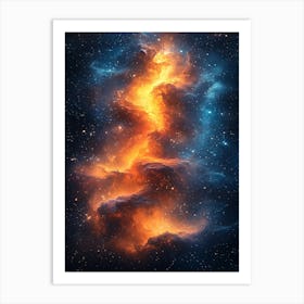 Nebula In Space 4 Art Print