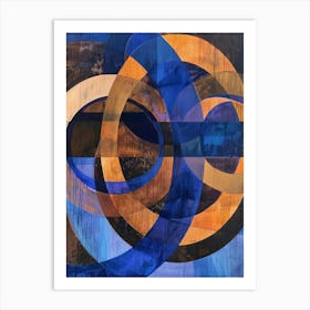 'Circles' 6 Art Print